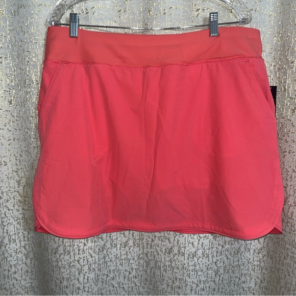 Lands End Womens Coral Swim Skort/ Comfort Waist Board Shorts, NWT, SIze 16 - Picture 3 of 4